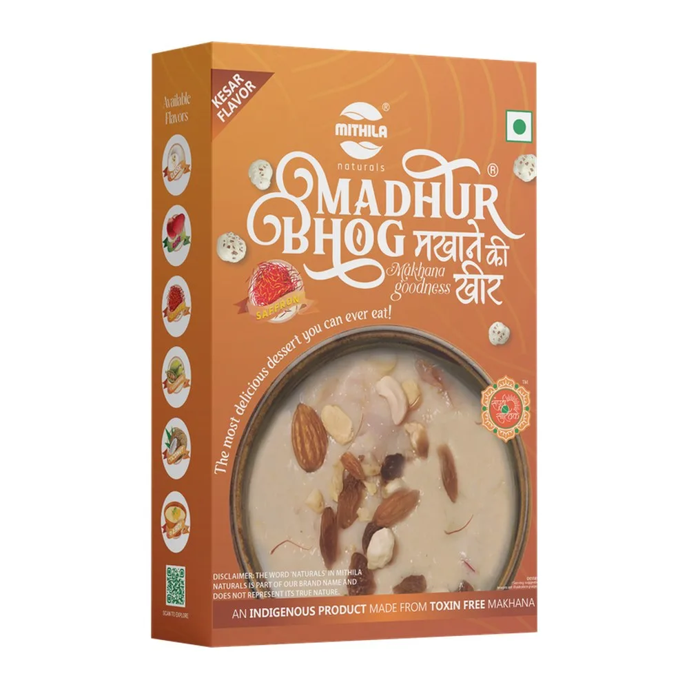 Madhur Bhog Makhana Kheer Pre-Mix – Kesar