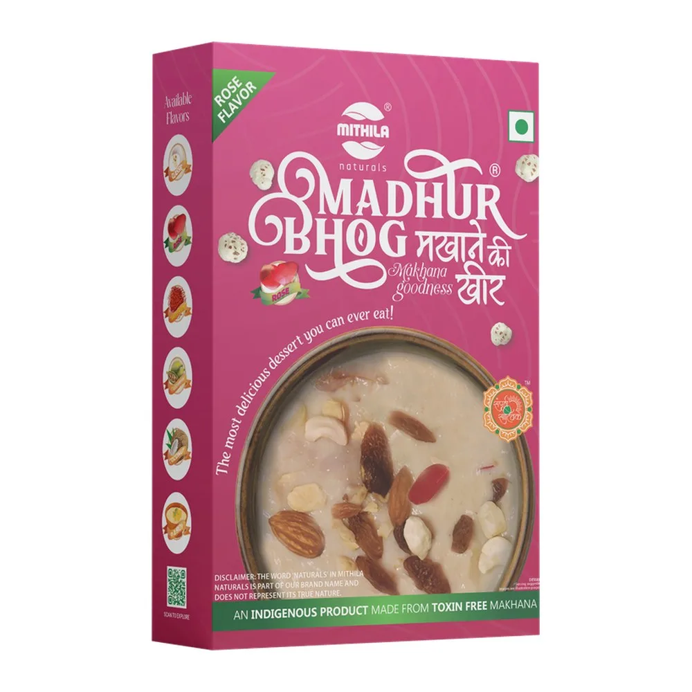 Madhur Bhog Makhana Kheer Pre-Mix – Rose