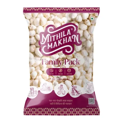 Mithila Makhan Family Pack Makhana (14 mm+)